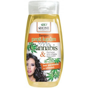 Bione Cosmetics Cannabis šampón proti lupinám pre ženy 250 ml