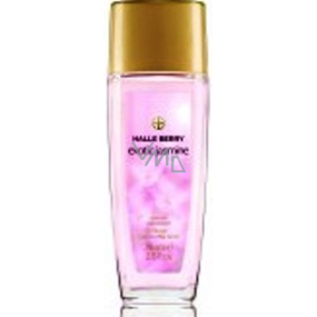Halle Berry Exotic Jasmine parfumovaný dezodorant sklo pre ženy 75 ml