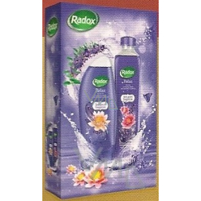 Radox Relax sprchový gel 250 ml + kúpeľová pena 500 ml, kozmetická sada