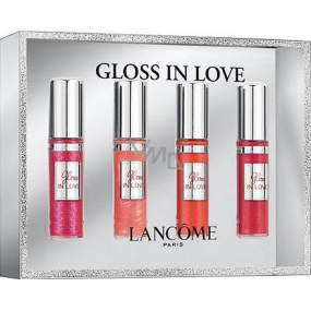 Lancome Mini Gloss In Love 4 lesky na pery 4 x 4,5 ml, kozmetická sada