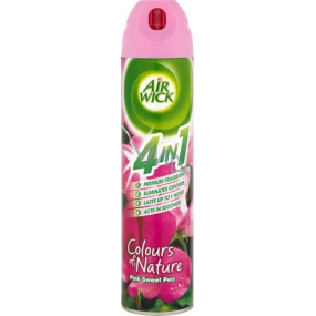 Air Wick Ružové kvety stredomoria 4v1 osviežovač vzduchu sprej 240 ml