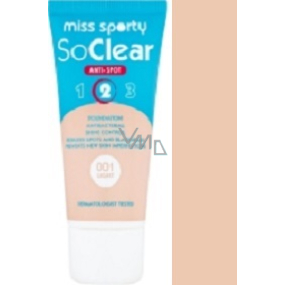 Miss Sporty So Clear Anti-Spot make-up 001 Light 30 ml