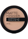 Gabriella salva Matte Powder SPF15 púder 02 Beige 8 g