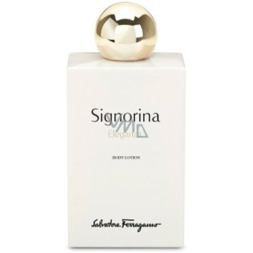 Salvatore Ferragamo Signorina Eleganza telové mlieko pre ženy 200 ml