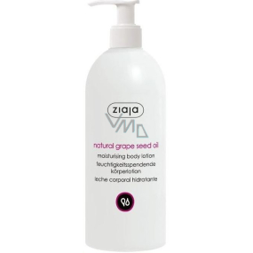 Ziaja Natural Grape Seed Oil telové mlieko pre citlivú pokožku 400 ml