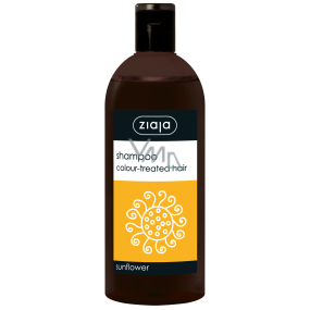 Ziaja Sunflower s výťažkom zo slnečnice šampón pre farbené vlasy 500 ml