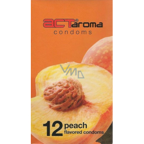 Primeros Act aróma Peach kondóm broskyňa 12 kusov