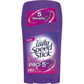 Lady Speed Stick Pro 5v1 antiperspirant dezodorant stick pre ženy 45 g
