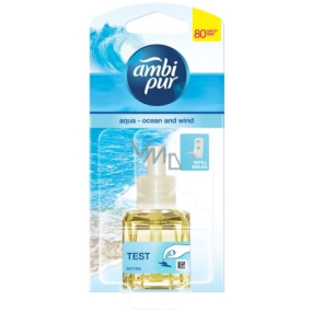 Ambi Pur Aqua Ocean and Wind elektrický osviežovač náplň 20 ml