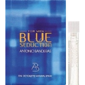 Antonio Banderas Blue Seduction toaletná voda 1,5 ml s rozprašovačom, vialka