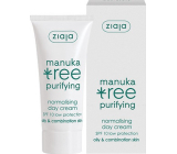 Ziaja Manuka Tree Purifying normalizačný denný krém 50 ml