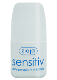 Ziaja Sensitive Creamy guličkový antiperspirant dezodorant roll-on pre ženy 60 ml