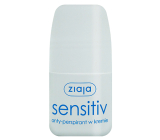 Ziaja Sensitive Creamy guličkový antiperspirant dezodorant roll-on pre ženy 60 ml