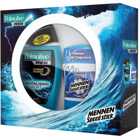 Palmolive Men deodorant gel 85 g + sprchový gél Revitalizing Šport 250 ml, kozmetická sada