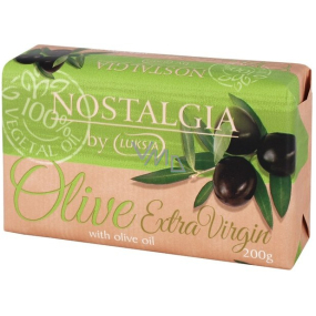 Luksja Nostalgia Olive Extra Virgin toaletné mydlo 200 g
