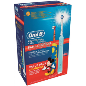 Oral-B Precision Clean 500 + Mickey kefka DB10K elektrická zubná kefka 2 kusy Rodinné balenie