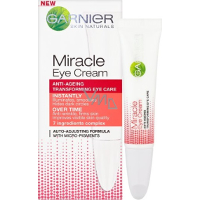 Garnier Skin Naturals Miracle Skin Cream transformujúcej očná starostlivosť proti starnutiu 15 ml