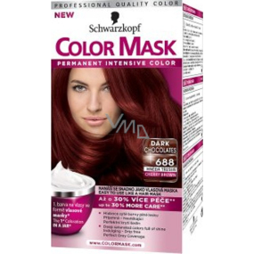 Schwarzkopf Color Mask farba na vlasy 688 Hnedá čerešňa