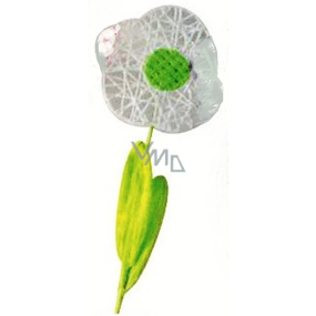 Kvetina veľká biela prepletaná 49 cm