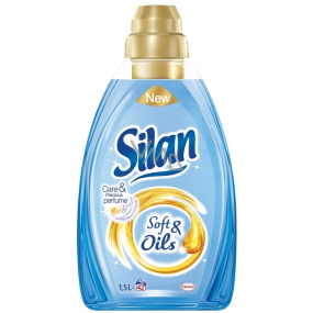Silan Soft & Oils Care & Precious Perfume Oils Blue aviváž koncentrát 42 dávok 1,5 l
