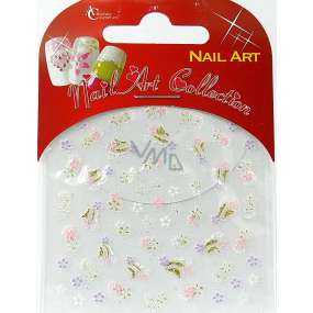 Absolute Cosmetics Nail Art samolepiace nálepky na nechty S3D024 1 aršík