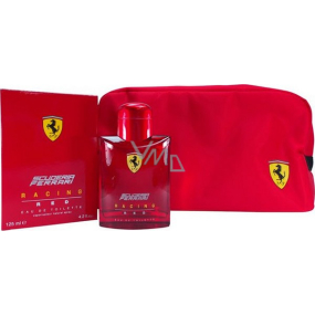 Ferrari Racing Red toaletná voda 125 ml + kozmetická taška, darčeková sada
