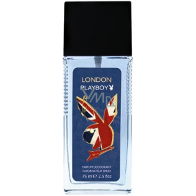 Playboy London parfumovaný deodorant sklo pre mužov 75 ml