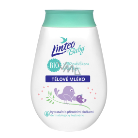 Linteo Baby Bio Sensitive Nechtík lekársky telové mlieko 250 ml