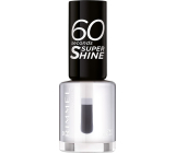Rimmel London 60 Seconds Super Shine Nail Polish lak na nechty 740 Clear 8 ml