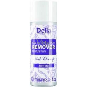 Delia Cosmetics Nail Polish Remover acetónový odlakovač na nechty 100 ml