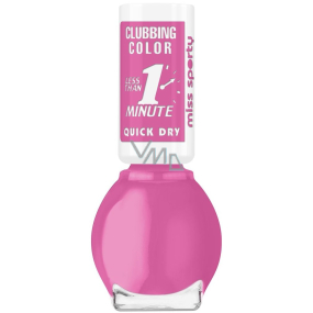 Miss Sporty Clubbing Color lak na nechty 065 Neon Pink 7 ml