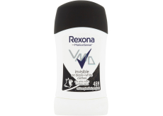 Rexona Invisible On Black + White Clothes antiperspirant dezodorant stick pre ženy 50 ml