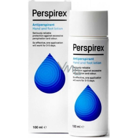 Perspirex Original Lotion antiperspiračné krém na ruky a nohy s účinkom 3-5 dní unisex 100 ml