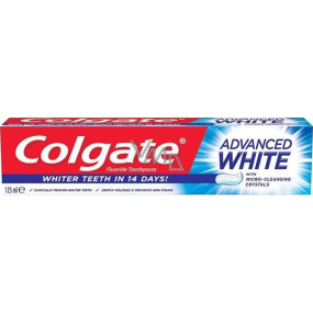 Colgate Advanced Whitening zubná pasta s bieliacim účinkom 125 ml