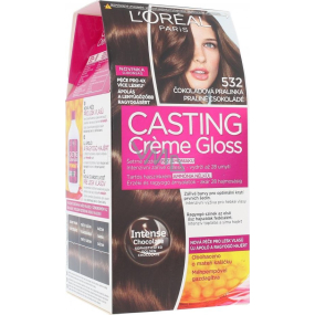 Loreal Paris Casting Creme Gloss Farba na vlasy 532 čokoládová pralinka