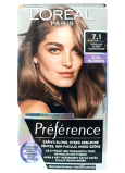Loreal Paris Préférence farba na vlasy 7.1 Iceland Blond popolavá