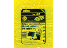 Beta Vrecká na ľadové kocky číre 18 x 38 cm 280 kociek 10 vreciek