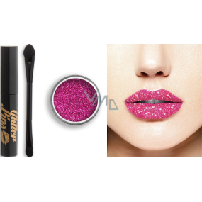 Glitter Lips dlhotrvajúci lesk na pery s trblietkami Sparkling Rosé 3,5 ml