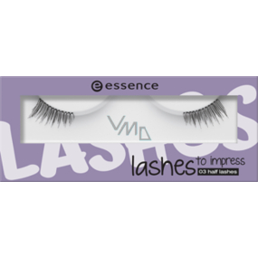 Essence Lashes To Impress umelé riasy 03 Half Lashes 1 pár