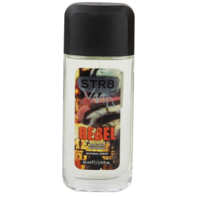 Str8 Rebel parfumovaný deodorant sklo pre mužov 85 ml