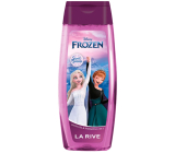 Disney Frozen Sweet Banana 2v1 šampón a kúpeľové mlieko pre deti 250 ml