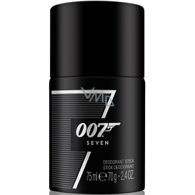 James Bond 007 Seven dezodorant stick pre mužov 75 ml