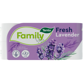 Tento Family Fresh Lavender parfumovaný 2 vrstvový 150 útržkov 8 kusov