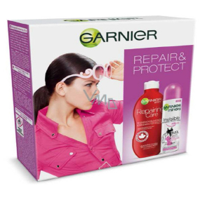 Garnier Repair regeneračné telové mlieko pre veľmi suchú pleť 250 ml + Protect Mineral Invisible dezodorant sprej pre ženy 150 ml, kozmetická sada