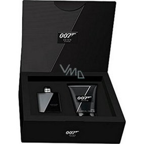 James Bond 007 Seven Intense toaletná voda pre mužov 50 ml + sprchový gél 150 ml darčeková sada