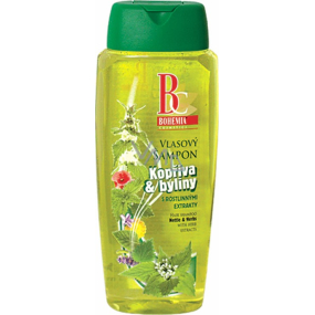 Bohemia Gifts Žihľava a byliny šampón na vlasy 300 ml