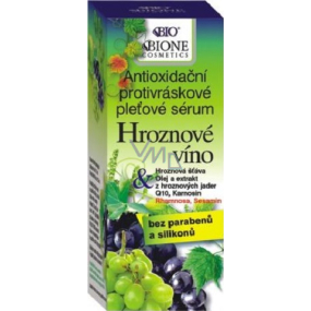 Bion Cosmetics Hrozno antioxidačné protivráskové pleťové sérum 40 ml