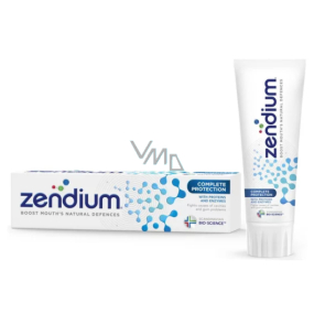 Zendium Complete Protection zubná pasta pre prirodzene silné zuby, zdravšie ďasná a menej plaku 75 ml
