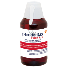 Parodontax Extra 0.2% ústna voda (výplach) pre intenzívnu starostlivosť pri krvácaní ďasien a parodontóze 300 ml