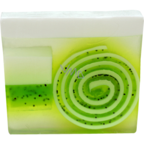 Bomb Cosmetics limetková švihák - Lime Dandy Prírodné glycerínové mydlo 100 g